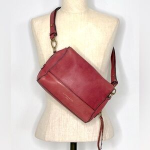 Liebskind Berlin Luxuriously Crafted Pink Leather Crossbody Bag